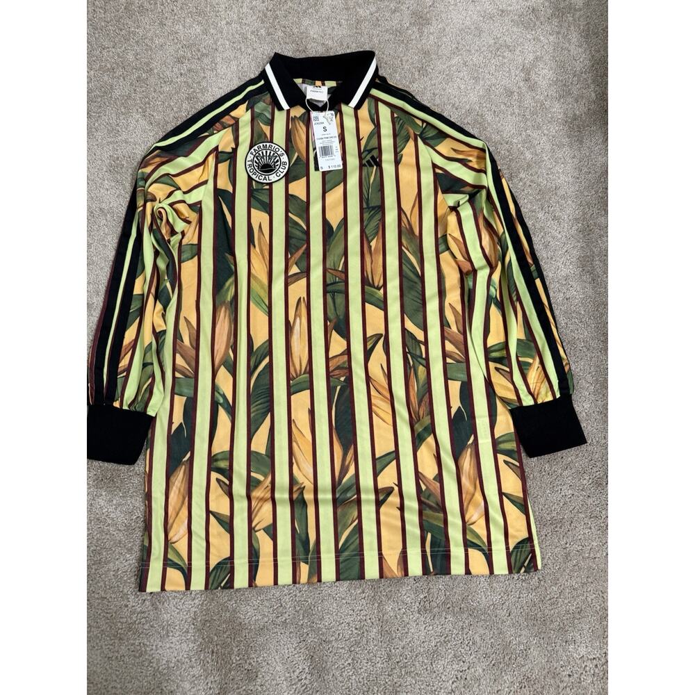 NWT Adidas x Farm Rio Premium Soccer Jersey Dress Size S JD6284